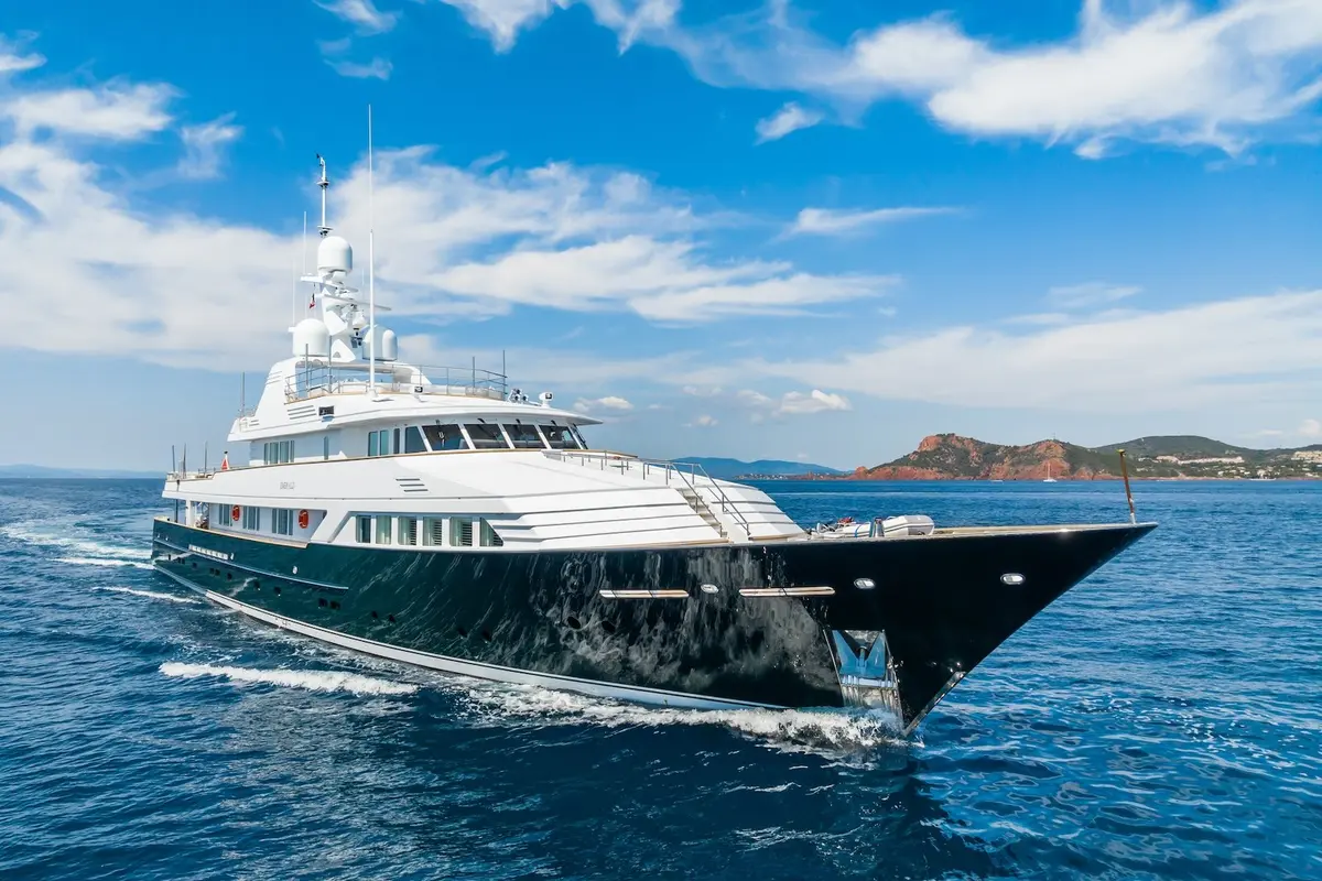 Emerald, exterior — Yacht Hire Marbella, Marbella. Emerald — 50m