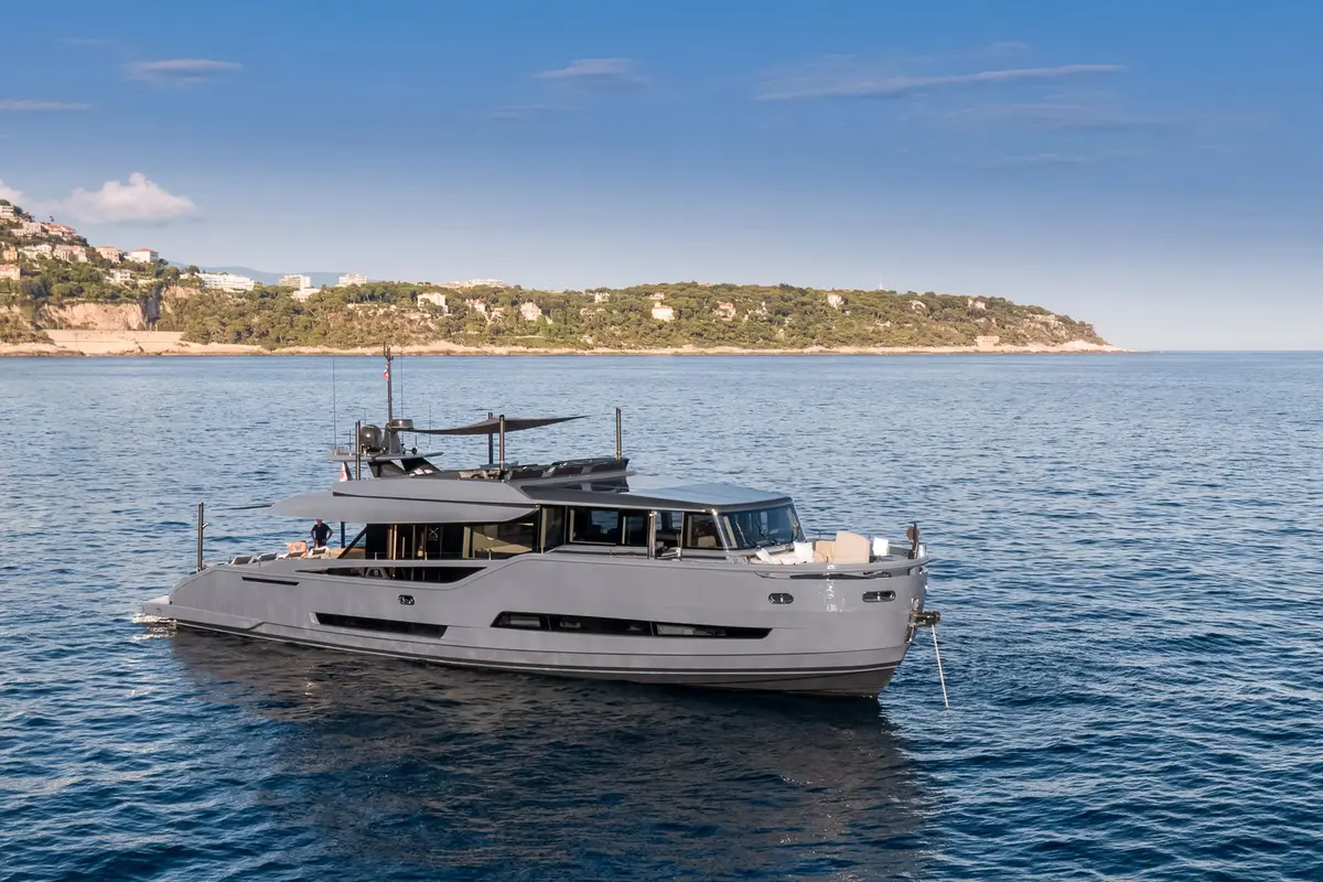 Extra 86, exterior — Yacht Hire Marbella, Marbella. Extra 86 — 26m