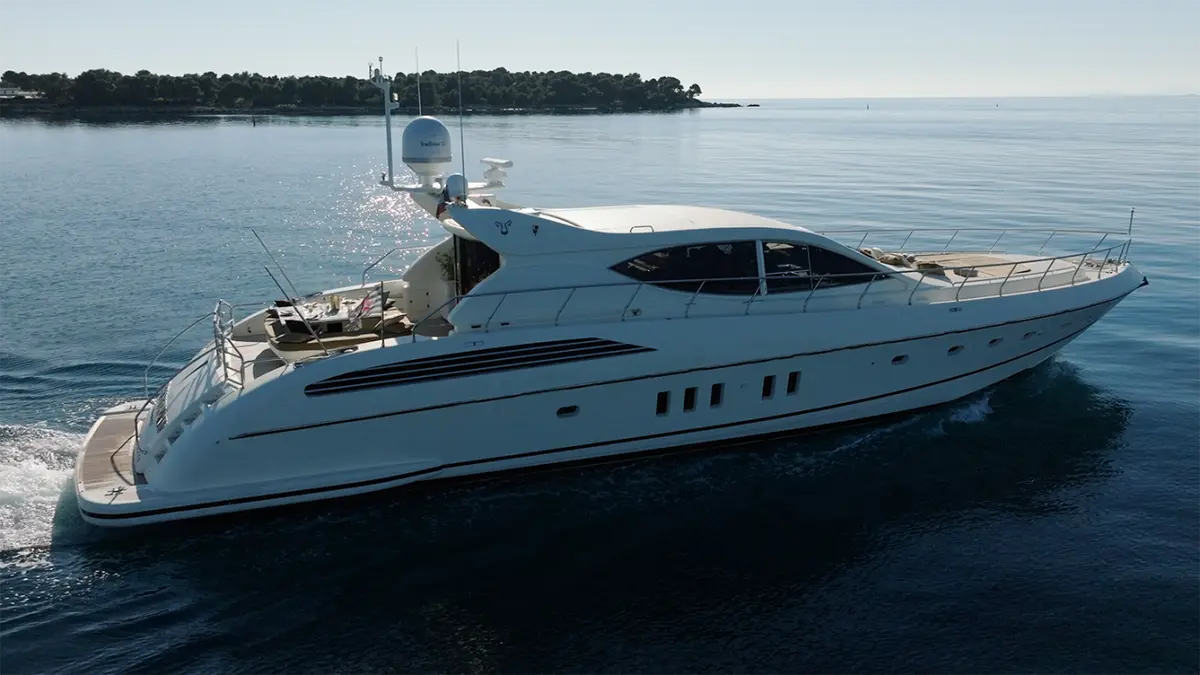 Leopard 24, main deck — Yacht Hire Marbella, Marbella. Leopard 24 — 24m