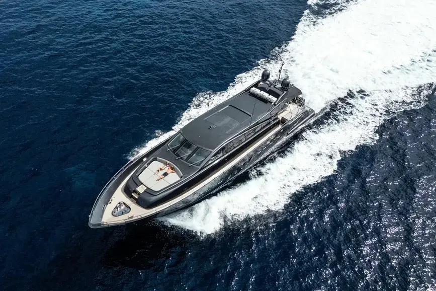 Leopard 31, main deck — Yacht Hire Marbella, Marbella. Leopard 31 — 31m