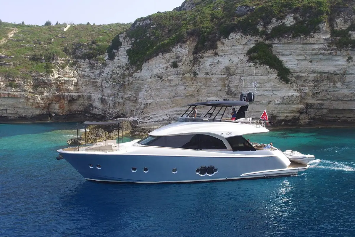 MCY66, exterior — Yacht Hire Marbella, Marbella. MCY66 — 20m