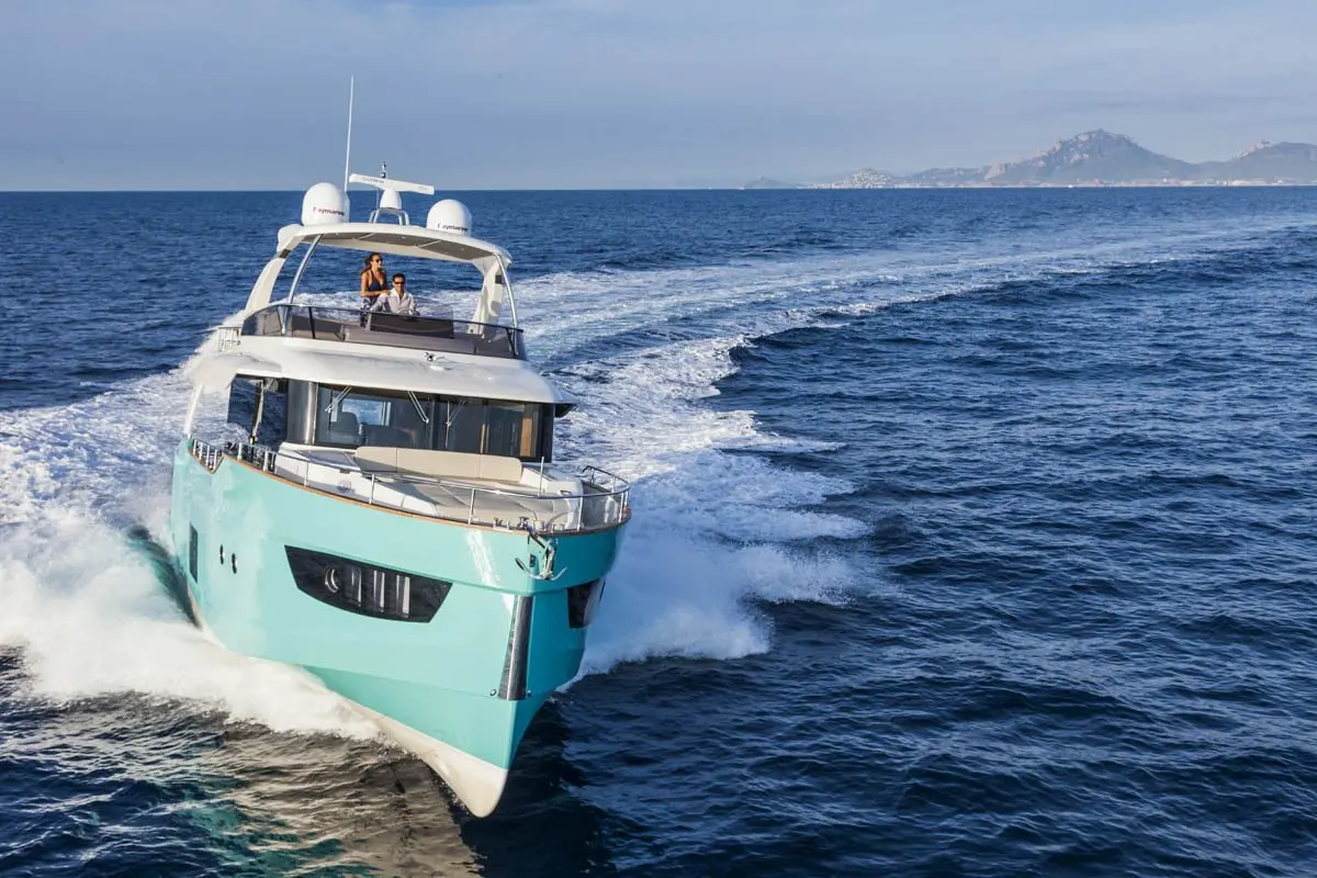 Navetta 58, aft deck — Yacht Hire Marbella, Marbella. Navetta 58 — 17m