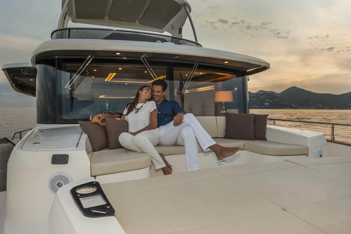 Navetta 58, flybridge — Yacht Hire Marbella, Marbella. Navetta 58 — 17m