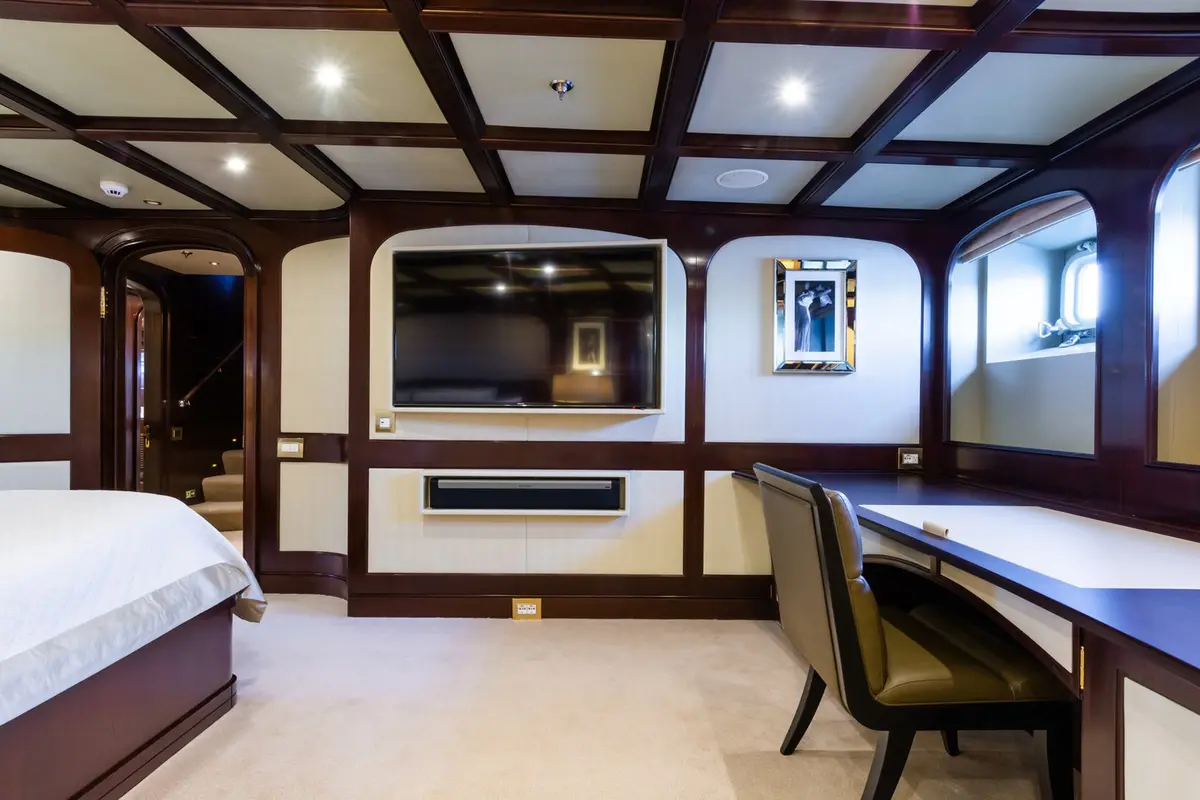 The Wellesley, aft deck — Yacht Hire Marbella, Marbella. The Wellesley — 56m