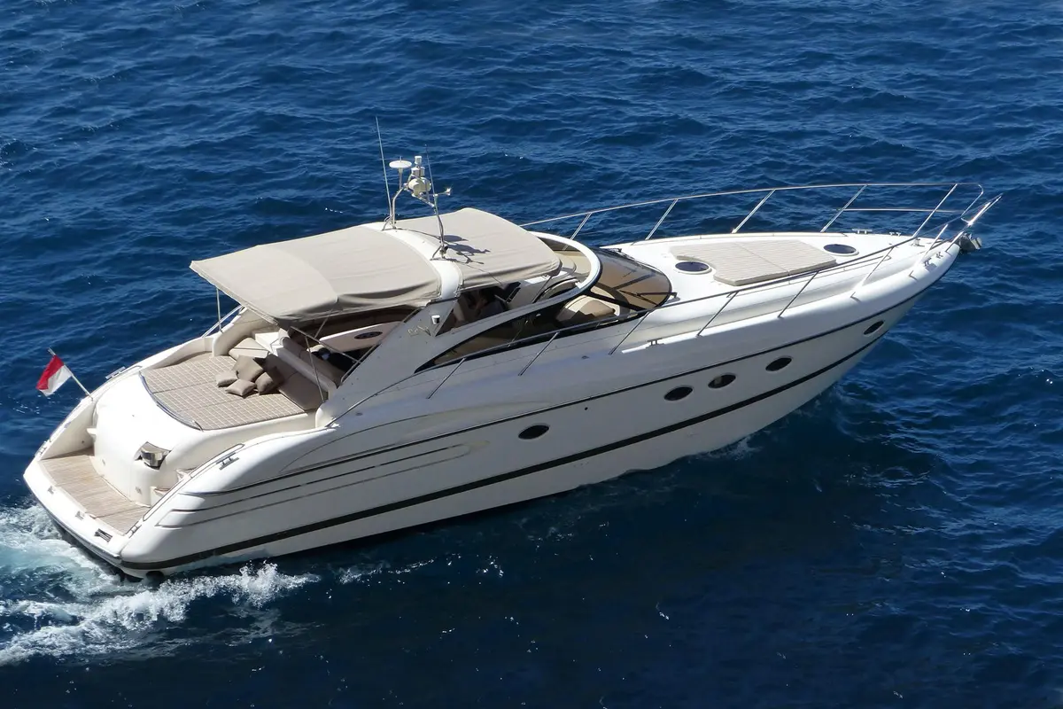 Princess 50, salon — Yacht Hire Marbella, Marbella. Princess 50 — 15.5m