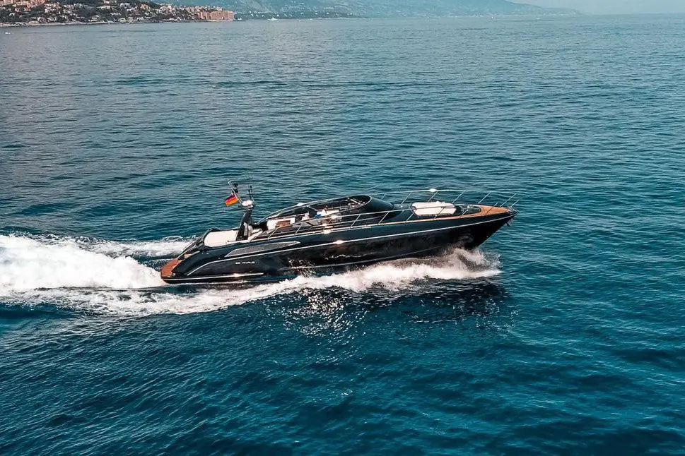 Riva 56 Rivale, main deck — Yacht Hire Marbella, Marbella. Riva 56 Rivale — 17m