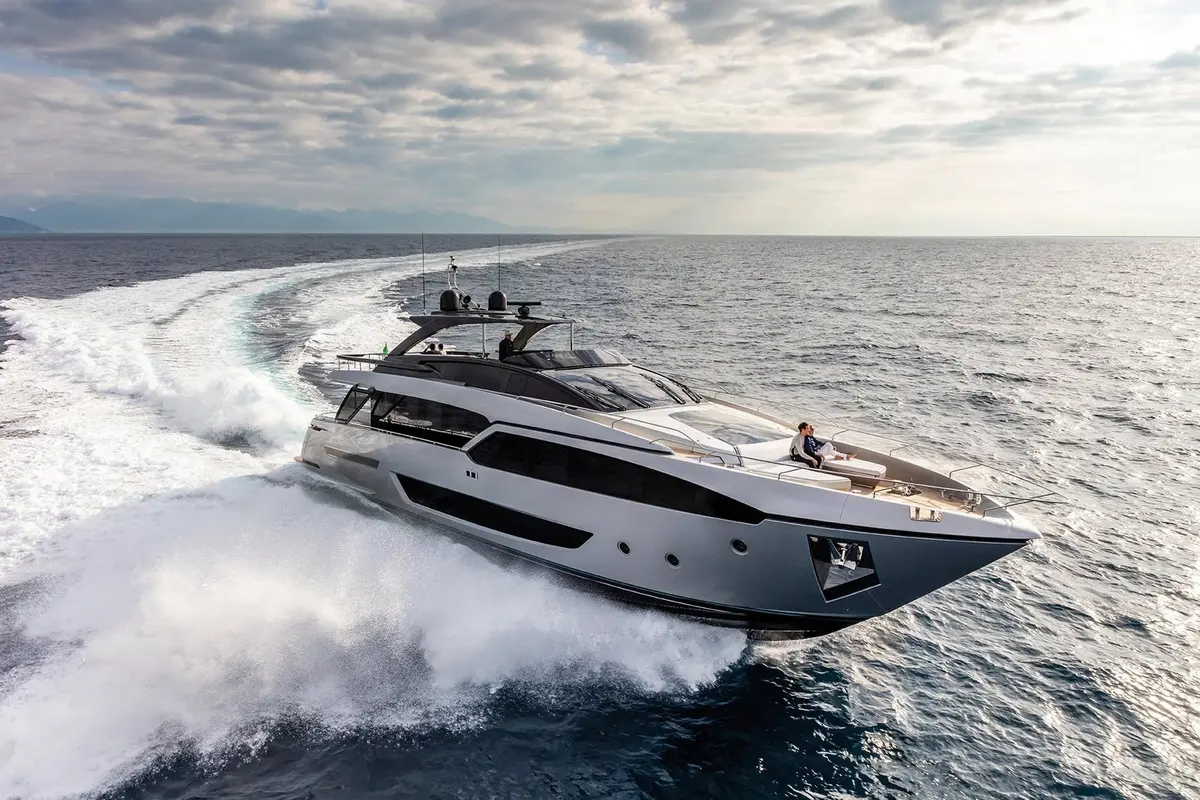 Riva 90, exterior — Yacht Hire Marbella, Marbella. Riva 90 — 28.5m