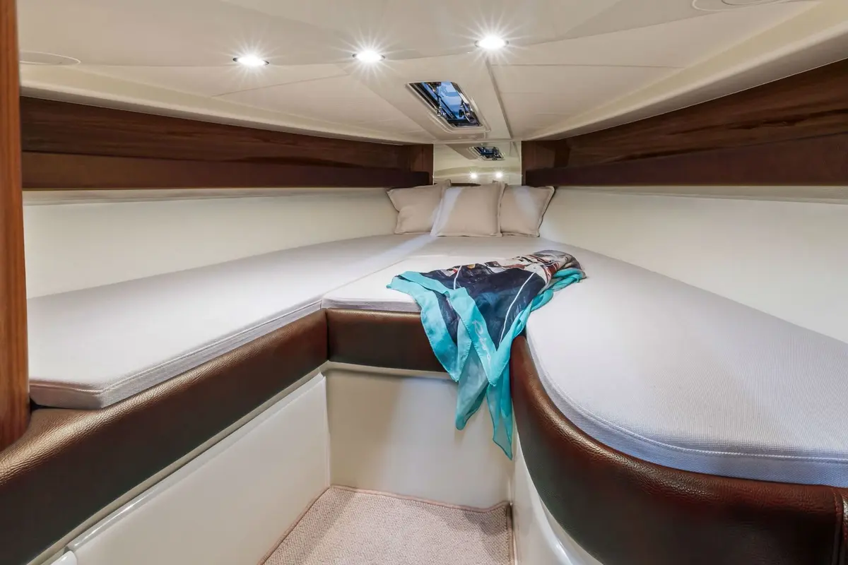 Riva Aquariva, aft deck — Yacht Hire Marbella, Marbella. Riva Aquariva — 10m