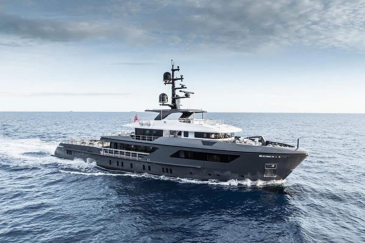 M, exterior — Yacht Hire Marbella, Marbella. M — 47m