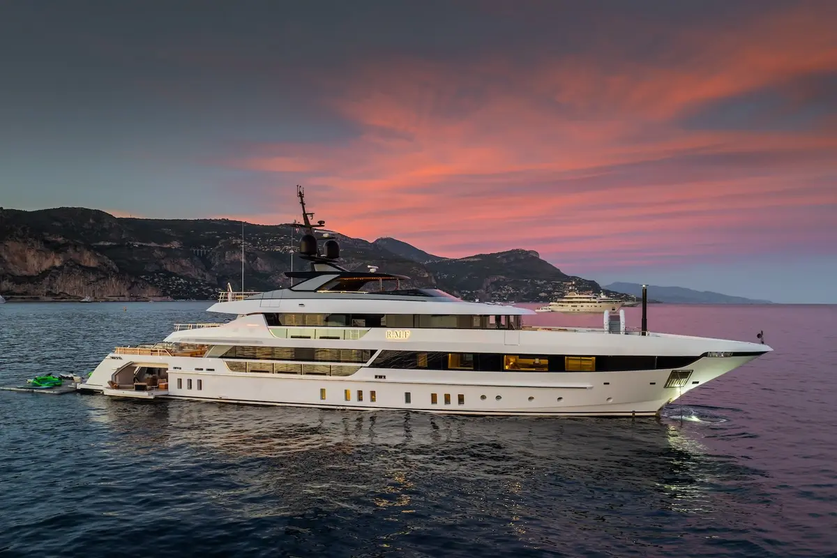 RMF, exterior — Yacht Hire Marbella, Marbella. RMF — 52m