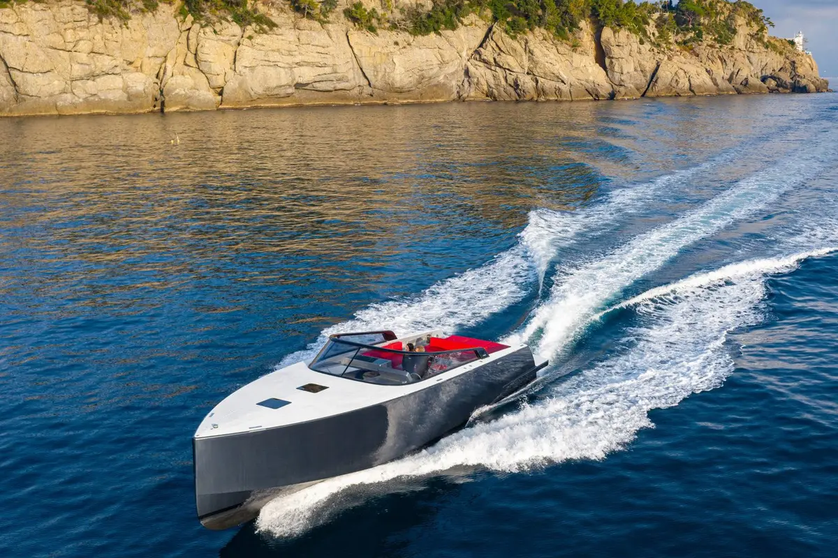 Vandutch 48, aft deck — Yacht Hire Marbella, Marbella. Vandutch 48 — 15m