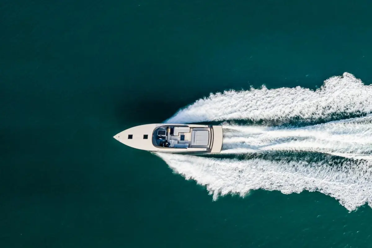 Vandutch 55, aft deck — Yacht Hire Marbella, Marbella. Vandutch 55 — 16m