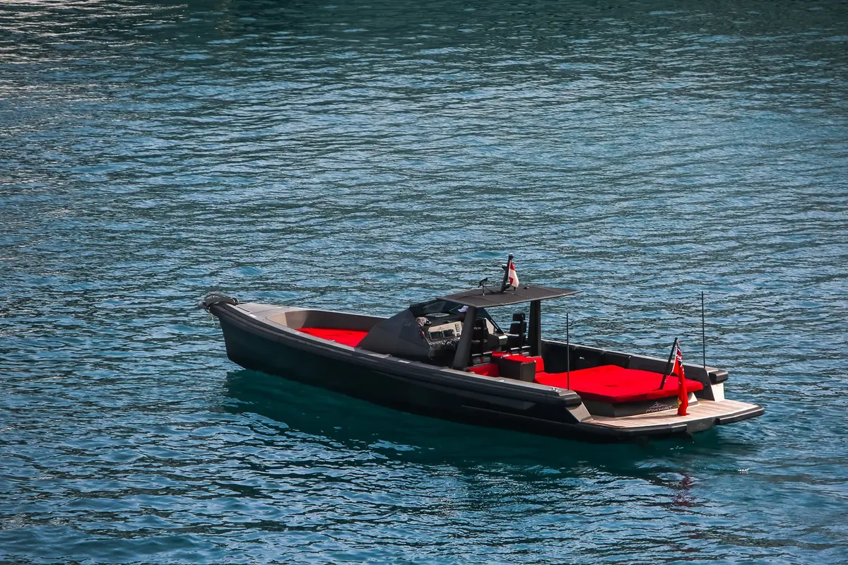 Wally 45, aft deck — Yacht Hire Marbella, Marbella. Wally 45 — 13m
